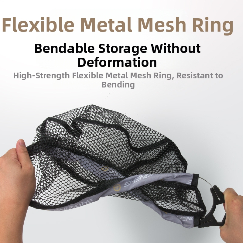 Сгъваема рибарска мрежа, малка рибарска мрежа, преносима мини ръчна въдица за риболов, специален риболовен инструмент, пълен комплект аксесоари