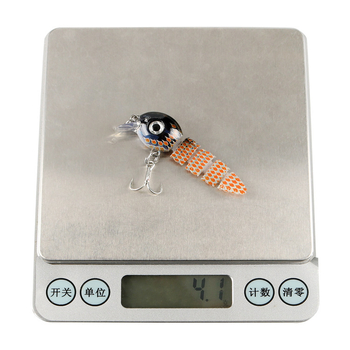 Tiesioginis didmeninis pardavimas iš gamyklos 5,5 cm 4,1 G daugiamazgis „Loach Mino Luya“ masalas panardintas ešerys mikroburnos kryžius