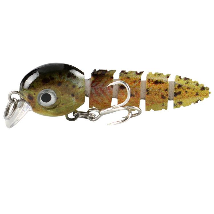 Tiesioginis didmeninis pardavimas iš gamyklos 5,5 cm 4,1 G daugiamazgis „Loach Mino Luya“ masalas panardintas ešerys mikroburnos kryžius