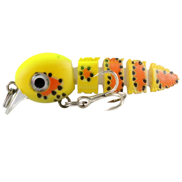 Tiesioginis didmeninis pardavimas iš gamyklos 5,5 cm 4,1 G daugiamazgis „Loach Mino Luya“ masalas panardintas ešerys mikroburnos kryžius