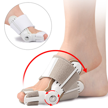 Laos olev kahe auguga suure varba valgus varba eraldaja jala luu valgus hallux valgus sobib nii päevaseks kui ka öiseks kasutamiseks