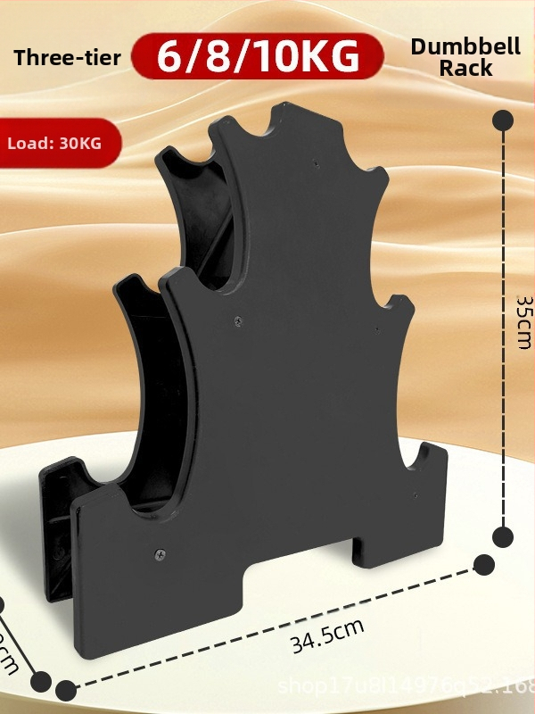 Стойка за малки дъмбели, Стойка за съхранение на дъмбели за жени, Фитнес оборудване за мъже, Детска шестоъгълна матова скоба за камбанка за домакинство
