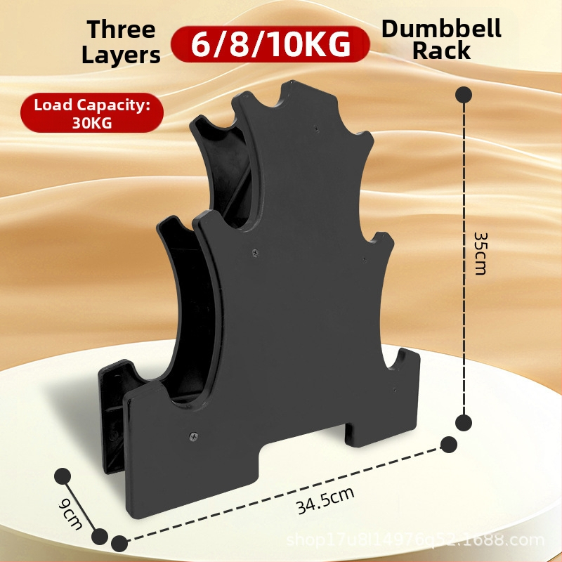 Mažas hantelių stovas, moteriškas hantelių laikymo stovas, vyrų fitneso įranga, buitinis vaikų šešiakampis mažas matinis varpelio laikiklis
