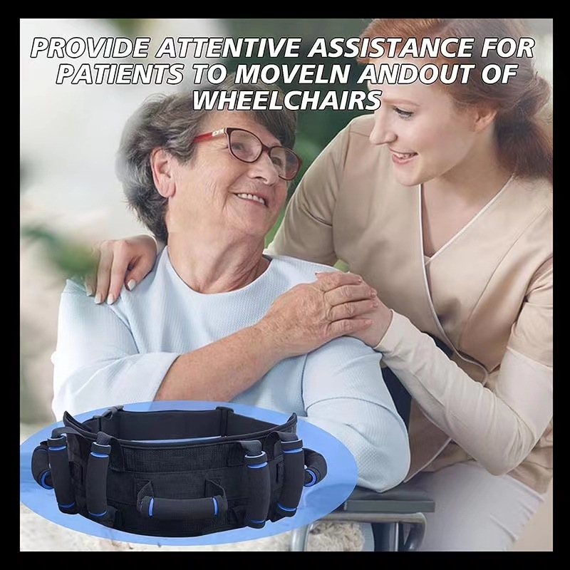 Átadó deréköv beteg segéd járóöv derékhúzó öv beteg álló segédöv