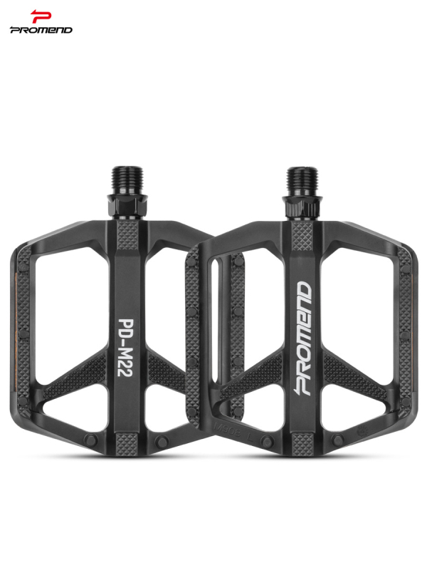 „Promend“ dviračio pedalas su nailono diržu, atšvaitu, dvigubu integruotu neslystančiu vinimi, kalnų dviračio pedalas