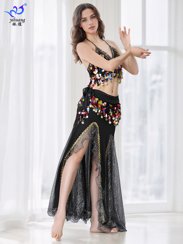 Костюми за танци с пайети и пискюли, Поли за танци на корем, Костюми за представления, Костюми за сценични състезания, Екзотични костюми за парти танци