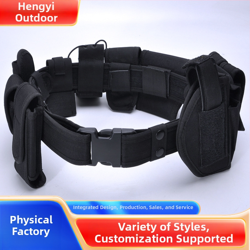 Daugiafunkcis lauko MOLLE juosmens sandarinimo nailono diržas specialus treniruočių diržas kariniams gerbėjams lauko sagties juosmens sandariklis