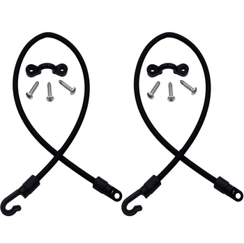 Kajaku piederumi 18 collu 6 mm elastīga virve ar skrūvējamu elastīgas virves āķa stiprinājuma sprādzi komplekts 4 HJ289