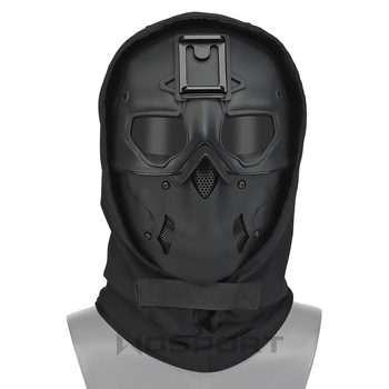 WOSPORT Wild Mask uzvalks, galvassega, maska, divējāda lietojuma režīms, pilna sejas aizsardzība, vienkrāsains