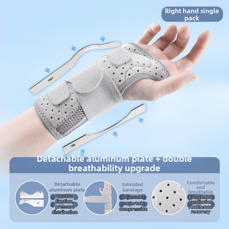 Стоманена плоча, фиксатор за сухожилие на китката, фиксатор за навяхване на китката, фиксирана скоба за китката, каишка за китката, ръкав за китката, протектор за китката