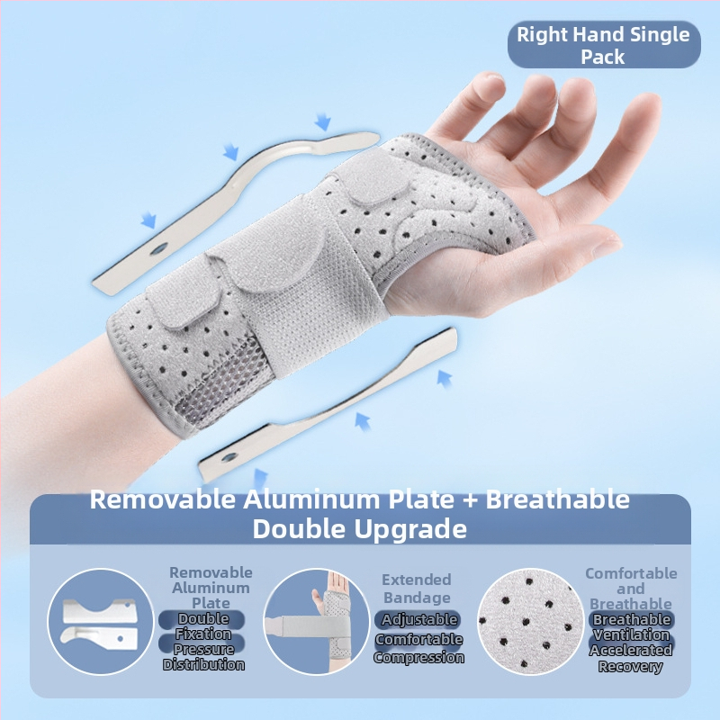 Стоманена плоча, фиксатор за сухожилие на китката, фиксатор за навяхване на китката, фиксирана скоба за китката, каишка за китката, ръкав за китката, протектор за китката