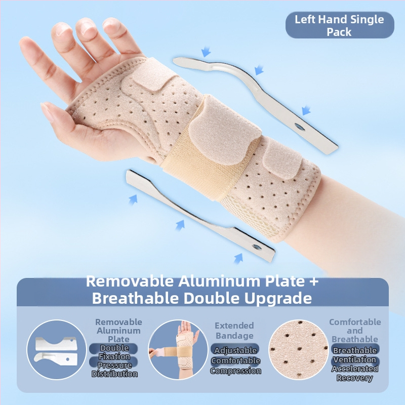 Стоманена плоча, фиксатор за сухожилие на китката, фиксатор за навяхване на китката, фиксирана скоба за китката, каишка за китката, ръкав за китката, протектор за китката