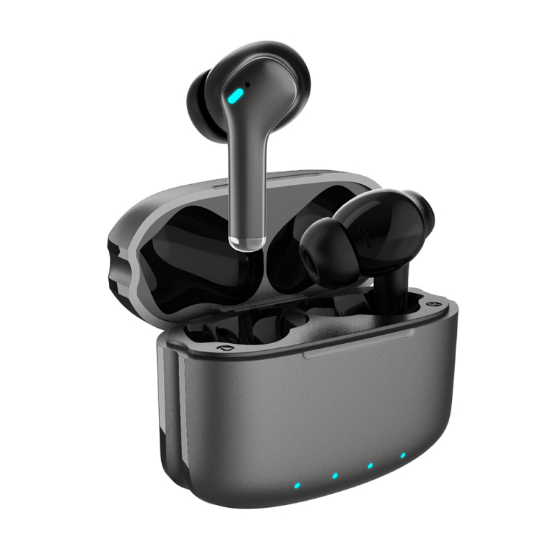 Privataus modelio naujos triukšmo mažinimo ausinės ANC + ENC triukšmo mažinimo „Bluetooth“ ausinės skaitmeniniu ekranu „Bluetooth“ ausinės sportinės ausinės