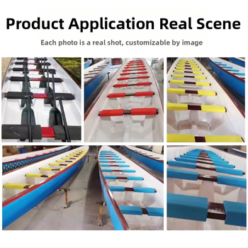 Pūķlaivas braukšanas spilvens eva pūķlaivas neslīdošs paklājiņš airēšanas sacensībām neabsorbējošs triecienu absorbējošs EVA pūķlaivas braukšanas spilvens