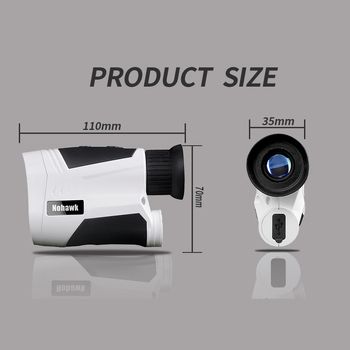 IM-1500m Αποστασιόμετρο με λέιζερ, φορητό αποστασιόμετρο, επαναφορτιζόμενο αποστασιόμετρο γκολφ με τηλεσκόπιο