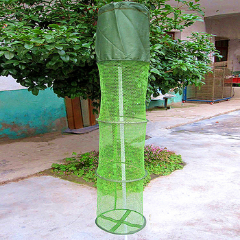 Kalavõrgu tootja kalakorv liimkattega väike kalakaitse roostevabast terasest maapinnast kalakaitsevõrk kalapüük lihtne kiiresti kuivav kalavõrgukott püügivahendid