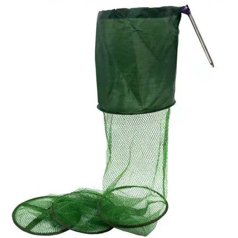 Kalavõrgu tootja kalakorv liimkattega väike kalakaitse roostevabast terasest maapinnast kalakaitsevõrk kalapüük lihtne kiiresti kuivav kalavõrgukott püügivahendid