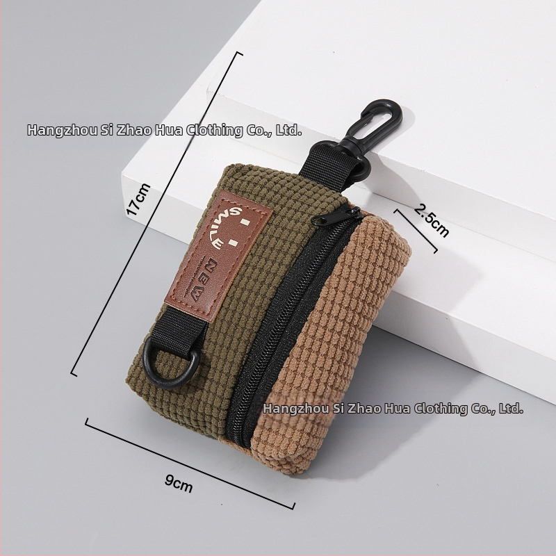 Мини портмоне за монети, модерна марка, малка чанта, висулка, аксесоари за дрехи, висяща чанта за слушалки, преносима чанта за съхранение на ключове, чанта за монети