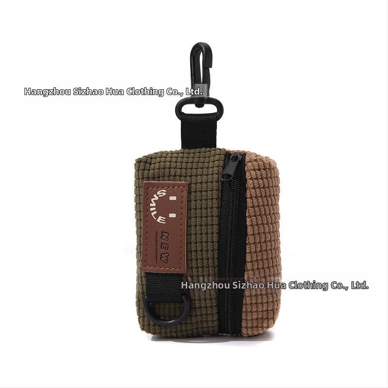 Mini mündikott Trendikas brändi väike kott ripatsiga rõivaaksessuaarid rippuv kõrvaklappide kott kaasaskantav hoiustusvõtmekott mündile