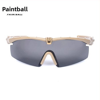 Uued taktikalised 3.0 mässuvastased kaitseprillid CS laskeprillid, elektrilised jalgrattasõiduprillid, tuulekindlad löögikindlad prillid