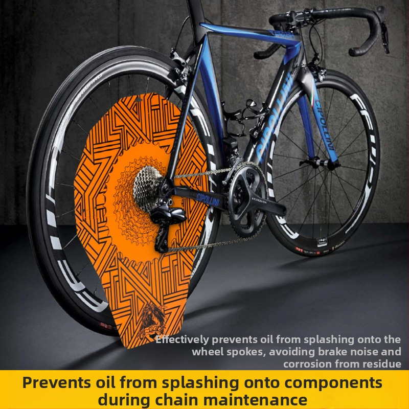 Калъф против замърсяване за велосипеди, автомивка, пътен велосипед, дискова спирачка, предпазен капак за ръбове, поддръжка на велосипеда