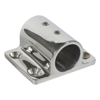 Spetsiaalne kandiline iste Precision Cast Yacht Marine riistvara tarvikud Hulgimüük 316 roostevabast terasest 22/25 mm 1-tolline toruiste