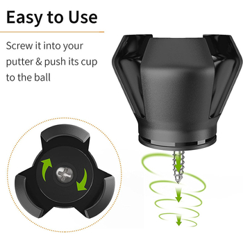 Συλλέκτης μπάλας γκολφ 3 τεμαχίων, συλλέκτης μπάλας με τρία νύχια, αξεσουάρ γκολφ, είδη γκολφ