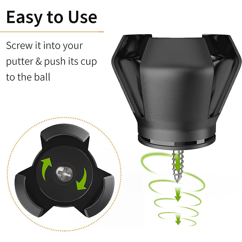 3 részes golflabda-felszedő, labdafelszedő, háromkarmos labdafelszedő, golfkiegészítők, golffelszerelések