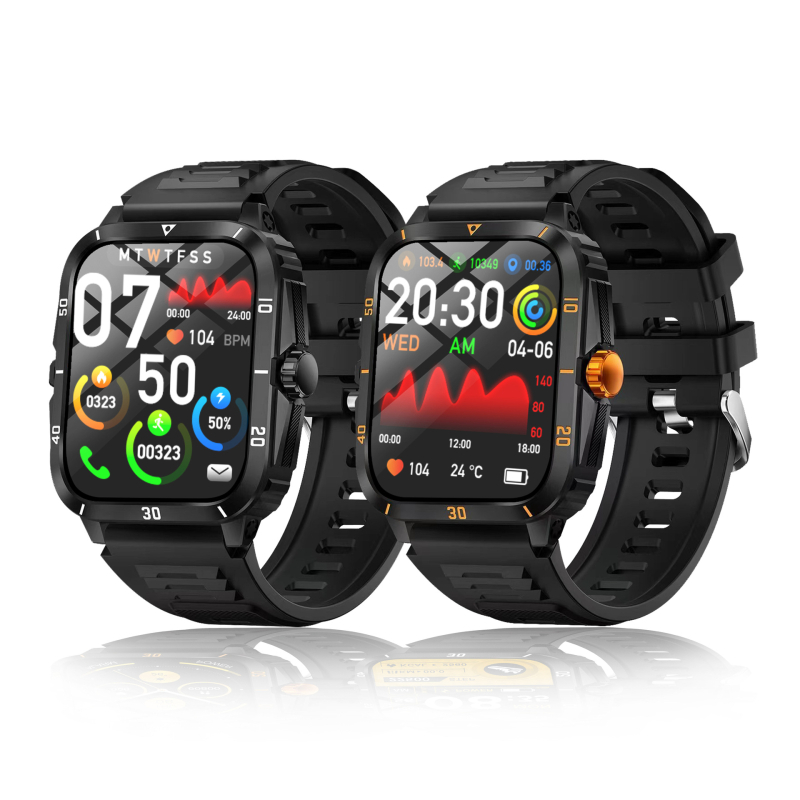 Határokon átnyúló, nagy eladású okosóra, lépésszámláló sport, kültéri, nagyméretű képernyős óra H23 Bluetooth sport lépésszámláló okosóra