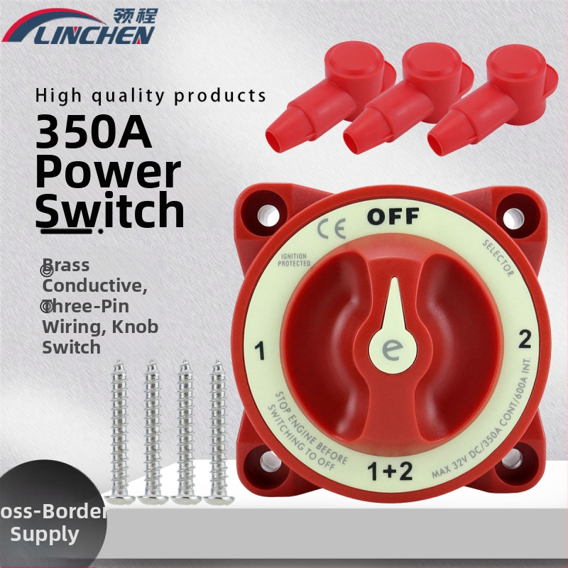 Mere jaoks modifitseeritud suure voolutugevusega väljalülituslüliti Blue Ocean seeria 9001E punane isoleeritud veekindel akulüliti