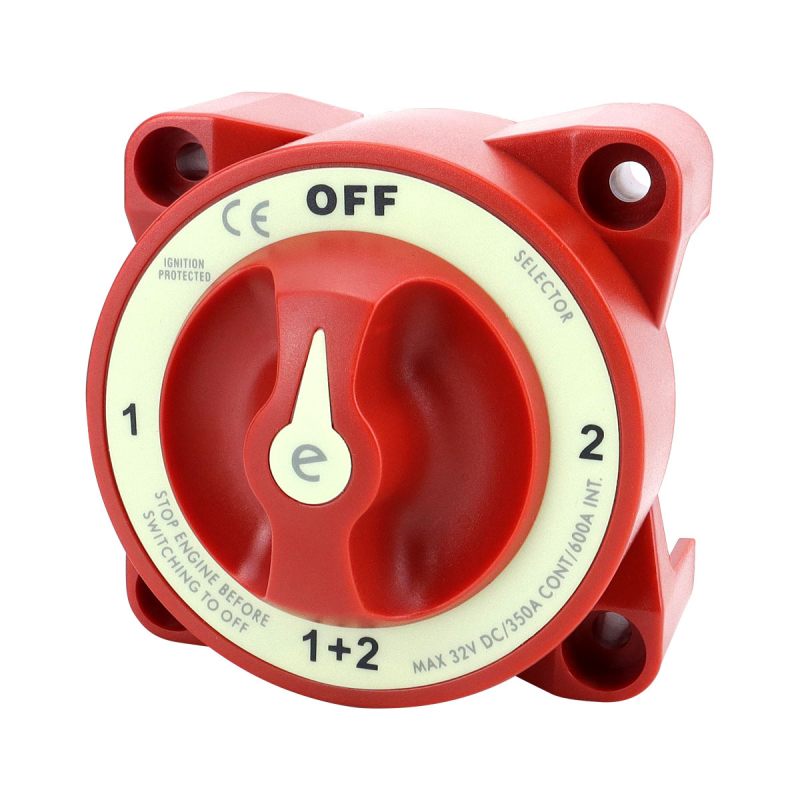 Mere jaoks modifitseeritud suure voolutugevusega väljalülituslüliti Blue Ocean seeria 9001E punane isoleeritud veekindel akulüliti