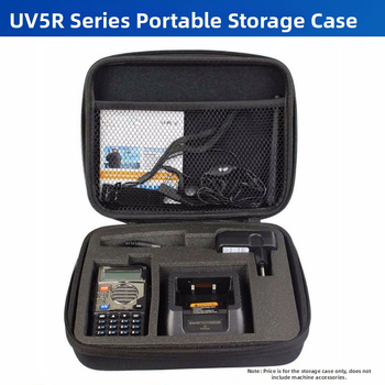 Baofeng Bf-Uv5R raadiosaatja hoiukott 5R seeria hoiukarp põrutuskindel ja niiskuskindel 5R käekott kukkumiskindel