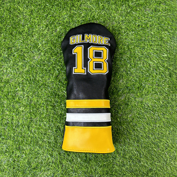 Γκολφ Μπαστούνι Διασυνοριακό Νο. 18 Αθλητικό Τζέρσεϊ Συγκολλημένο Χρώμα Νο. 1 Ξύλινο Προστατευτικό Κάλυμμα για το Κεφάλι του Ποδιού του Γκολφ