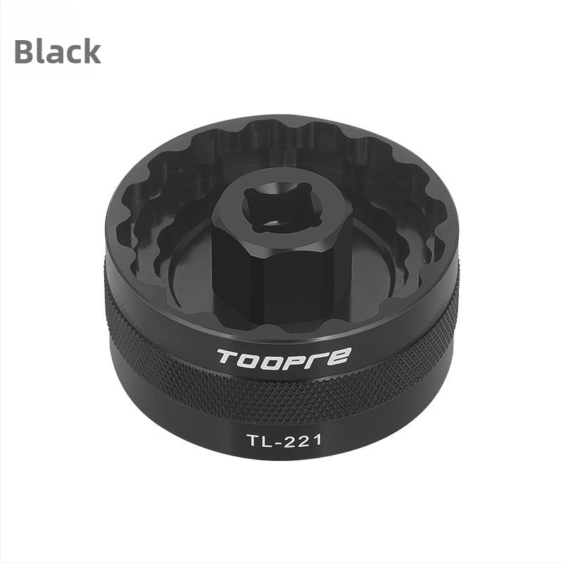 TOOPRE kerékpár ötirányú középtengely hüvely hegyi kerékpár integrált menetes középtengely eltávolító és beszerelő szerszám