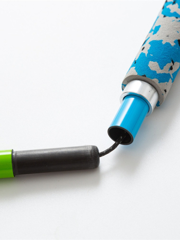 Tiesioginio gamyklinio tiekimo itin lengva, didelio modulio anglies pluošto penkių dalių sulankstoma laipiojimo lazda bekelei