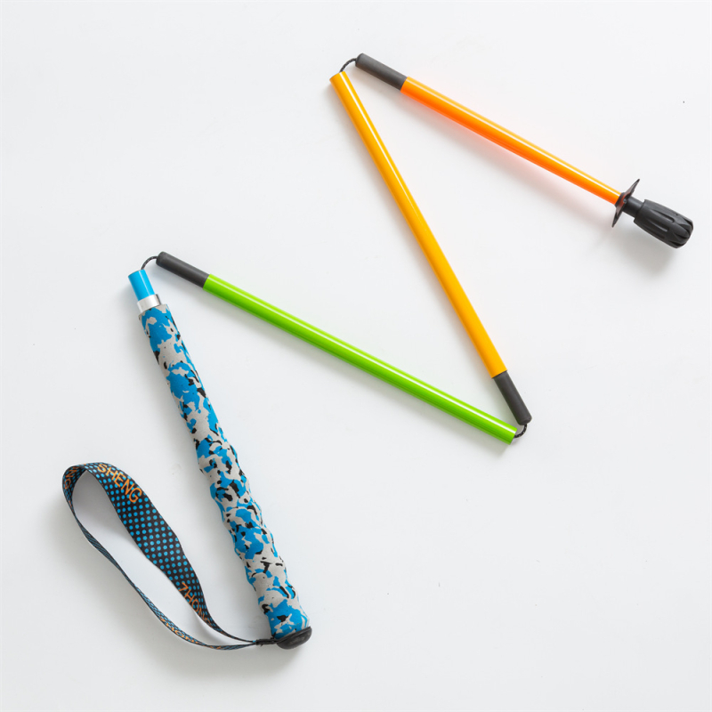 Tiesioginio gamyklinio tiekimo itin lengva, didelio modulio anglies pluošto penkių dalių sulankstoma laipiojimo lazda bekelei