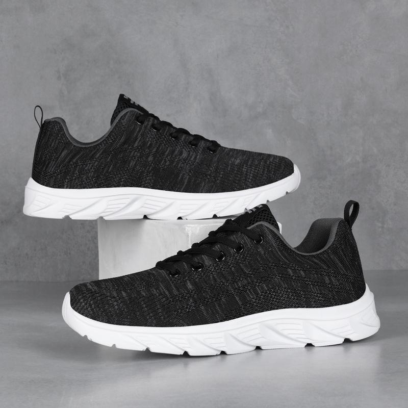 Külkereskedelmi eredeti megrendelés határokon átnyúló robbanások plus size alkalmi futócipők légyszövött cipő