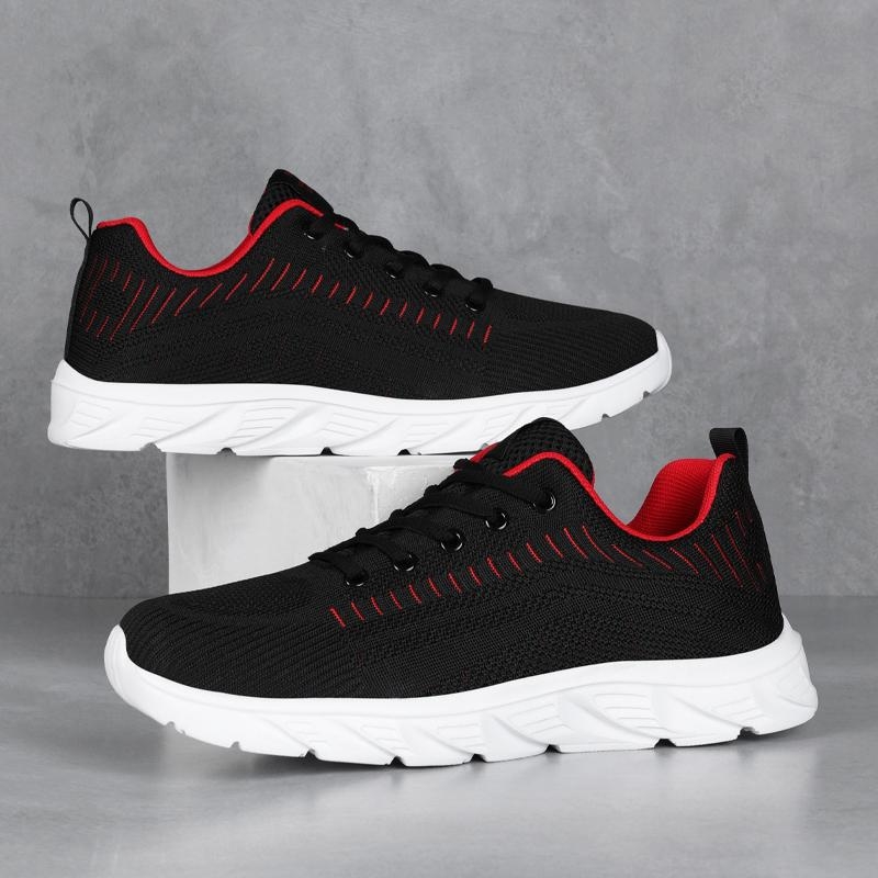 Külkereskedelmi eredeti megrendelés határokon átnyúló robbanások plus size alkalmi futócipők légyszövött cipő