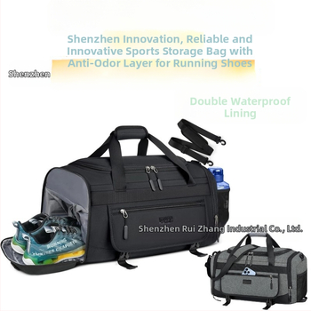 Mitrās un sausās atdalīšanas fitnesa soma, pārrobežu, Oksfordas auduma uzglabāšanas soma, īpaši viegla ceļojumu soma, bagāžas soma, jogas soma, antibakteriāla, ūdensizturīga