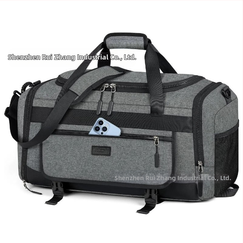 Чанта за фитнес, разделяне на мокро и сухо, трансгранична чанта за съхранение от плат Оксфорд, ултралека чанта за пътуване, чанта за багаж, чанта за йога, антибактериална, водоустойчива