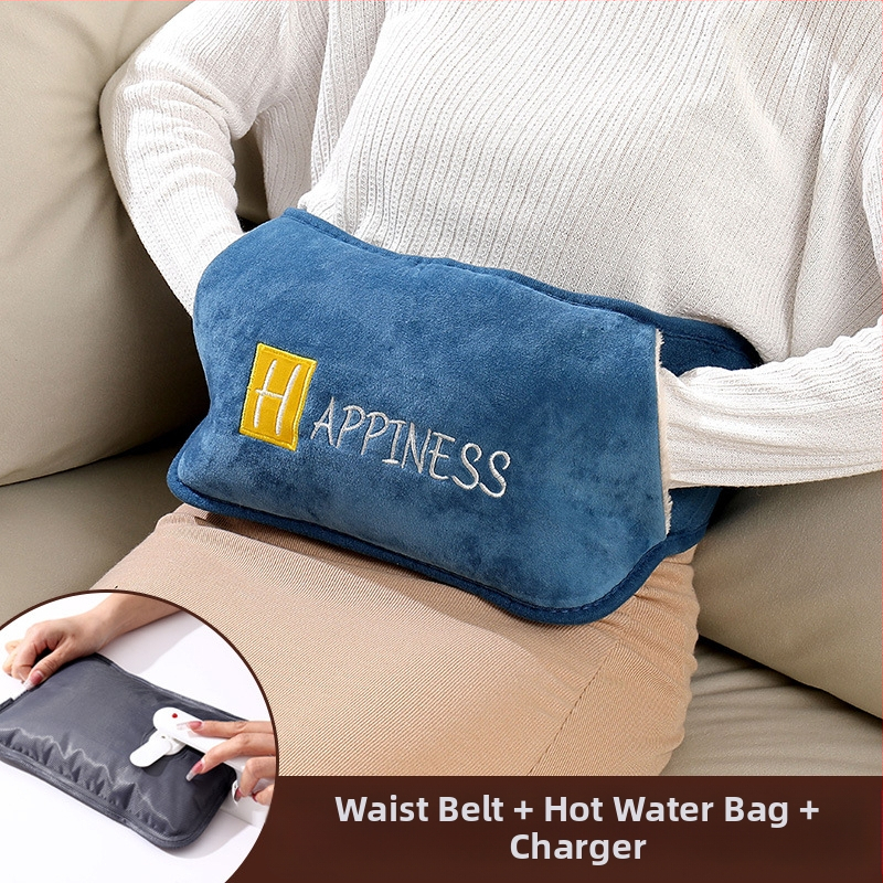 Karšto vandens maišelis, įkraunamas, sprogimui atsparus, šilto vandens maišelis, vilnonis, mielas, šiltas kūdikio mergaitės karštas kompresas, juosmens, pilvuko ir rankų šildytuvas