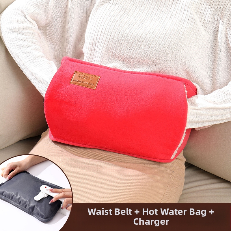Karšto vandens maišelis, įkraunamas, sprogimui atsparus, šilto vandens maišelis, vilnonis, mielas, šiltas kūdikio mergaitės karštas kompresas, juosmens, pilvuko ir rankų šildytuvas