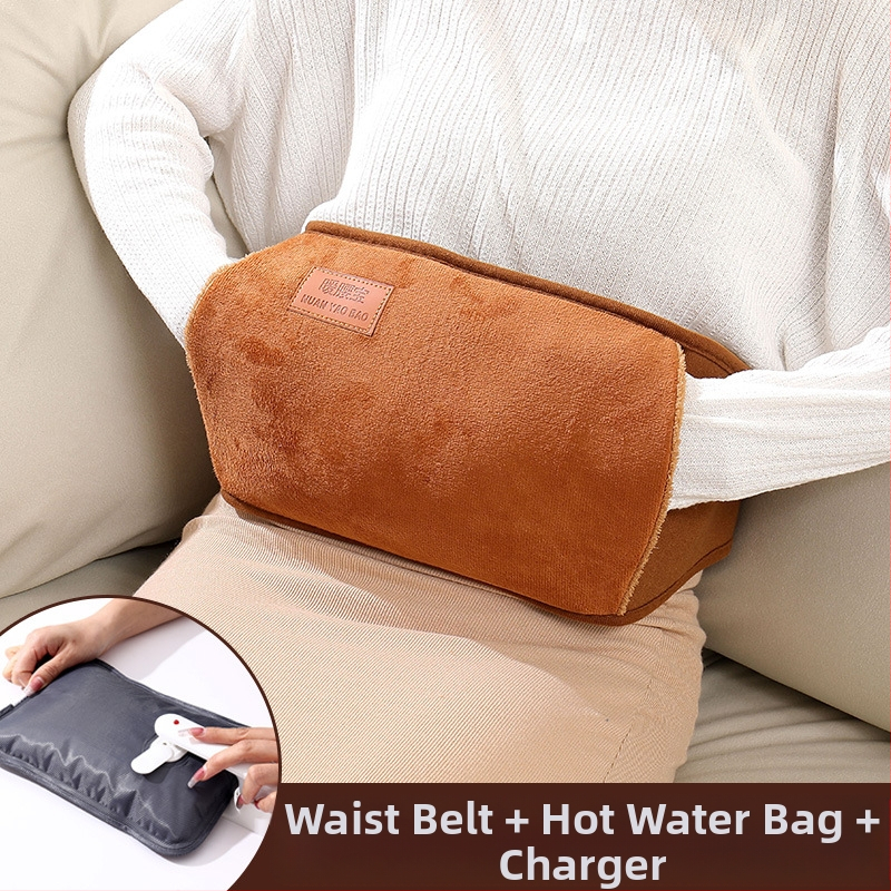 Karšto vandens maišelis, įkraunamas, sprogimui atsparus, šilto vandens maišelis, vilnonis, mielas, šiltas kūdikio mergaitės karštas kompresas, juosmens, pilvuko ir rankų šildytuvas
