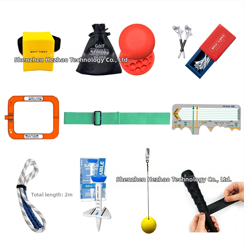 Golf Swing edző swing erős kötél putter kocka 10°-os ferde golyótámasz forgó fix edző