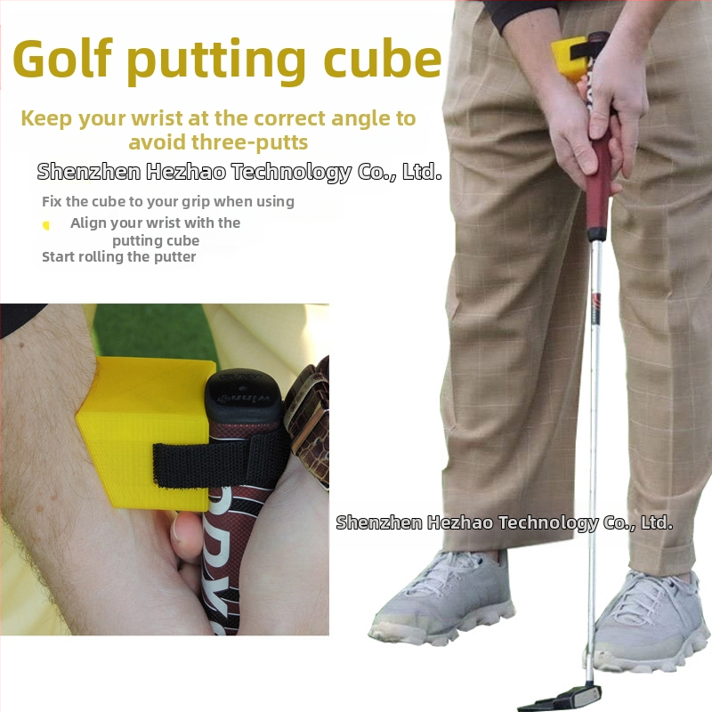 Golfový Swing Trainer swing silný lano putter kocka 10° naklonená loptička podpora otočenie pevný trenažér