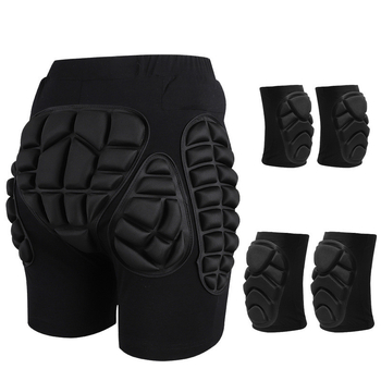 Žieminės vaikų suaugusiųjų slidinėjimo kelnės, riedučiai, jodinėjimas, apsauga nuo kritimo, užpakaliuko kilimėlis, lauko sportui, apsaugantis nuo susidūrimo, kelio apsauga, alkūnės apsauga