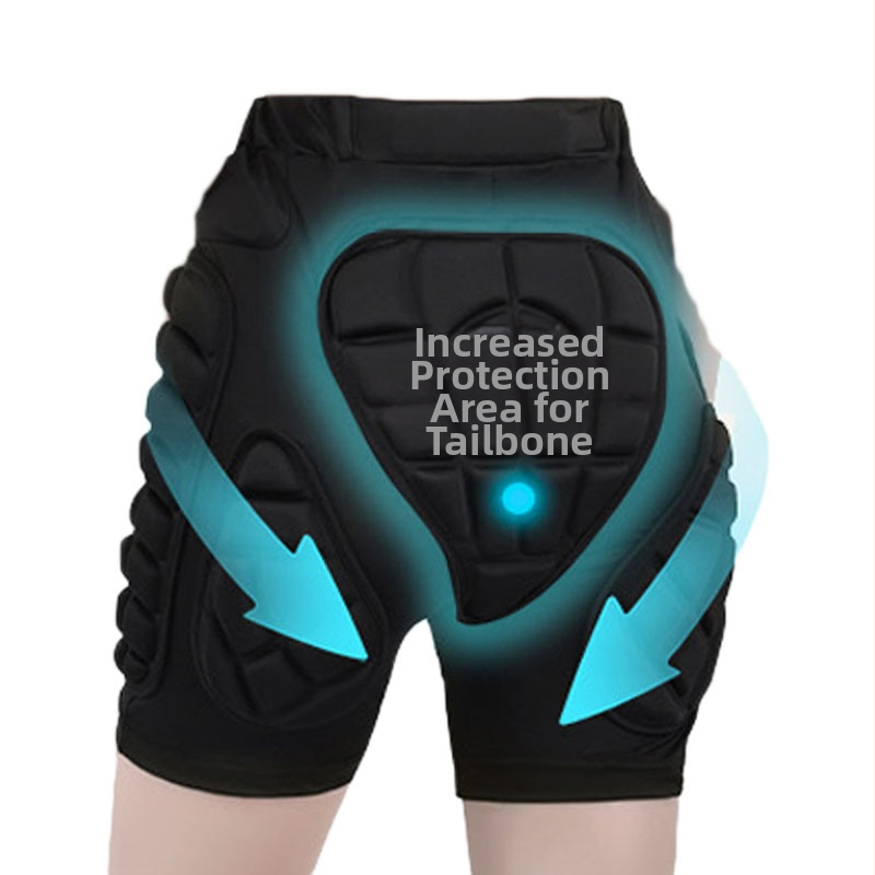 Žieminės vaikų suaugusiųjų slidinėjimo kelnės, riedučiai, jodinėjimas, apsauga nuo kritimo, užpakaliuko kilimėlis, lauko sportui, apsaugantis nuo susidūrimo, kelio apsauga, alkūnės apsauga