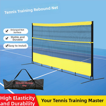 Tennise tagasilöögi uks täiskasvanutele ja lastele treeninguks tennise tagasilöögivõrk ühekordne tennise tagasilöögivõrk käekotiga