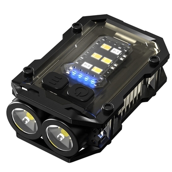 Εξωτερικός φακός Edc, φως μπρελόκ, πολλαπλών λειτουργιών, επαναφορτιζόμενος εξωτερικός φωτισμός εργασίας, φορητός φακός με τρεις πηγές φωτός, ισχυρός φακός