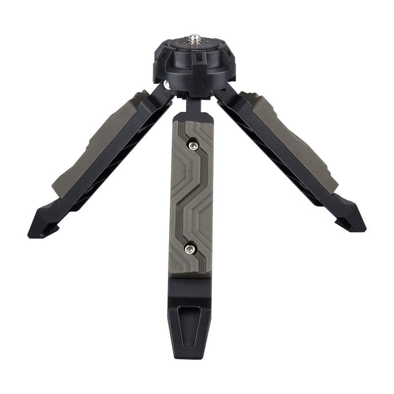 Taktikai szélállvány asztali kültéri lámpaállvány kemping mobiltelefon élő mikro egyetlen kamera stabilizátor kemping lámpaállvány